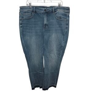 NYDJ Marilyn Straight Liftxtuck Jeans Women's 20W High Rise Tummy Control